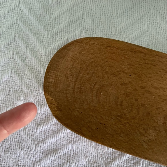 Women’s 7 Vintage 70’s Dr. Scholls Natural Wheat Wooden Exercise Sandals AUSTRIA - Picture 5 of 16